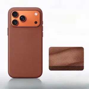 Luxury Tech Woven Pattern with Invisible Magnetic Attachment Phone Case for iPhone 17 Pro Max 16 15 14 13 Is Suitable for Magnetic Wireless Charging TechWoven Protective Cover，Streamlined Design, Durable Material, Gadget Protector, Casing
