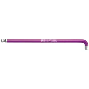 PB Swiss Tools PB 2222.L 8 PU RainBow 90°–100° Key L-Wrenches, Hex