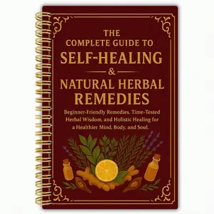 Portable Herbal Therapy Guide, Herbal Practitioner's Journal & Reference, Plant ID Chart, Dosage Charts, Holistic Health Diary, Workbook Journal, Spiral Bound Planner, Planner Notebook