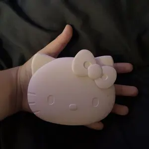 Hello Kitty Kawaii Battery Compact Mirror- Matte Pink