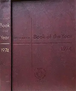 USED Book - 1974 Britannica Book of the Year by Encyclopaedia Britannica (Unknown)