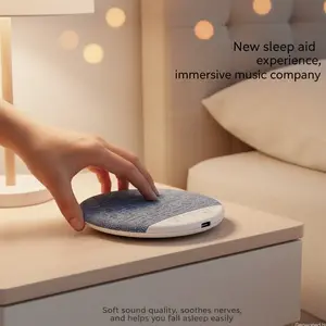 【Get 7 off coupon for orders over 15】Ultra-Thin Under Pillow Speaker with Bluetooth 6.0, 1cm Thick Sleep Aid White Noise Machine for Deep Sleep & Relaxation outdoorfun