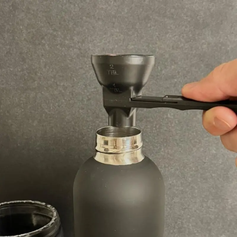 【Buy 1 Get 1 Free】Protein Powder Sliding Spoon, Powder Funnel Scoop, Coffee Leak Proof Spoon, Coffee Making Tool, Coffee Bar Accessories, Coffee Bar Essentials