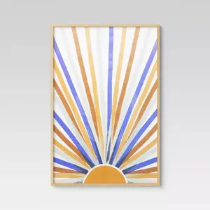 24" x 36" Thin Poster Frame Brass - Room Essentials