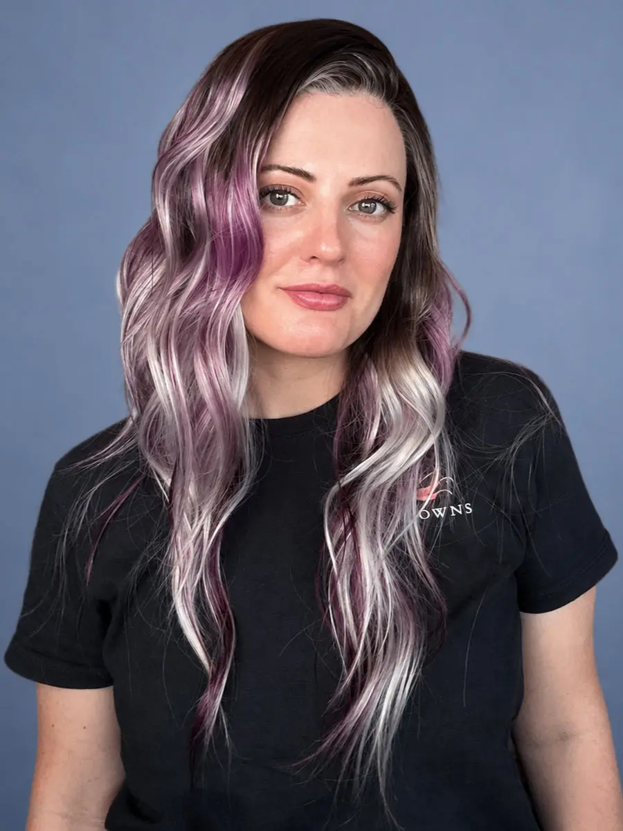 CARKIRA Vanna Synthetic Lace Front Wig with 22" Flowing Waves, 13x4 Velcro Adjusters, Natural Look for Everyday Wear