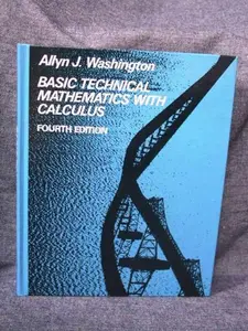USED-Basic Technical Math with Calculus by Allyn J Washington (Hardcover)