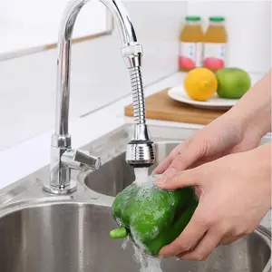 Kitchen Faucet Water Stainless Steel Shower Saving High Pressure Nozzle Tap Adapter Bathroom Sink Spray Bathroom Shower 360 Degr Faucet Sprayer Attachment