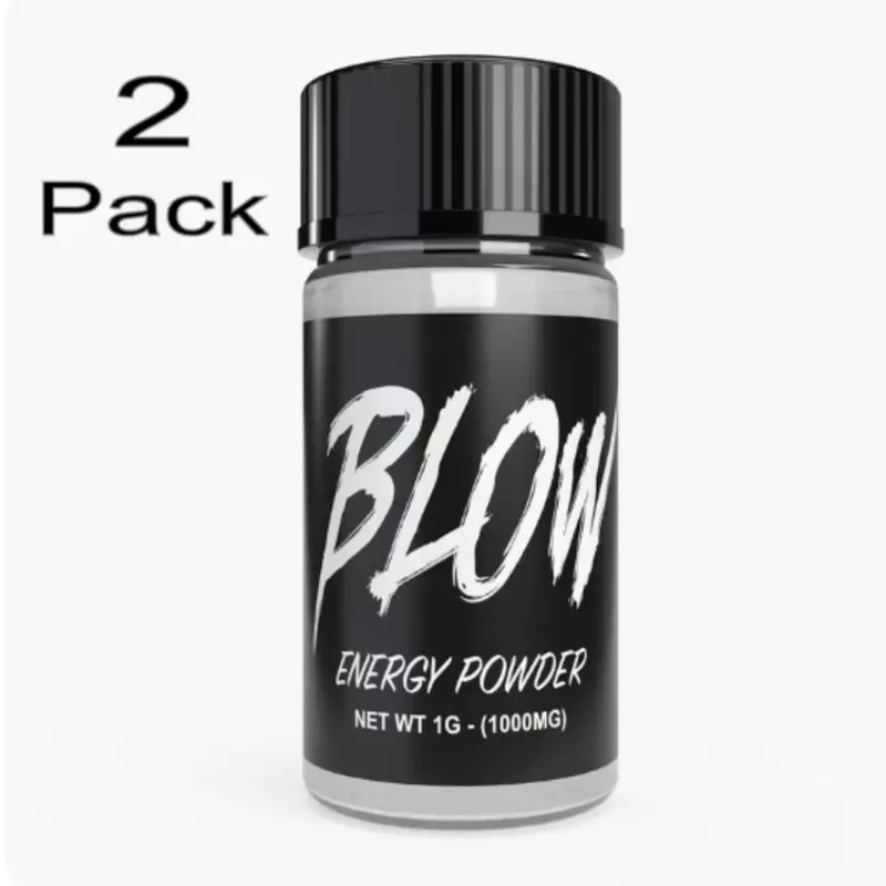 2 Pack - Energy Powder - 400MG Caffeine Per Bottle