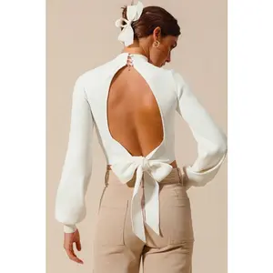 The Libby Bow Sweater