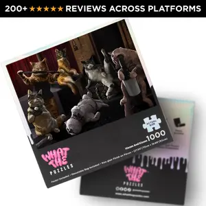 Hisses And Kisses | 1,000 Piece Jigsaw Puzzle for Adults