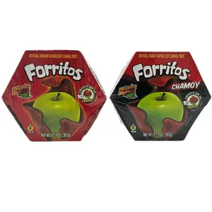 Forritos - Artificial tamarind & chamoy flavored soft caramel paste ( 1 pack with 5 pieces)