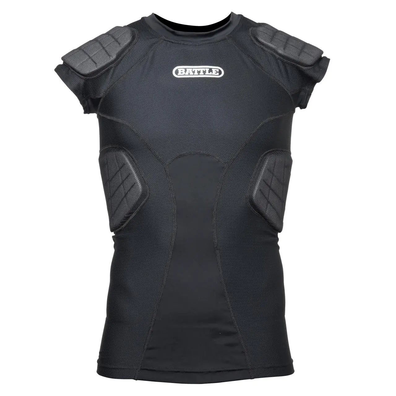 Adult Integrated Padded Compression Girdle Vest - Sports Clothing, Gymwear, Gym Clothing for Fitness Activewear