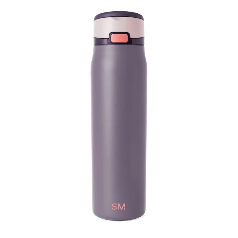 Simple Modern 30oz Mesa Loop Water Bottle with Straw - Cup Holder Friendly Insulated Stainless Steel Bottles for Travel, Sports and School