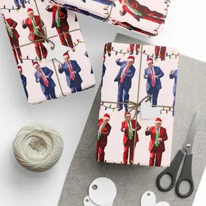 Custom Pet Face Wrapping Paper Personalized Dog Cat Gift Wrap with Color Backgrounds Fully Customizable Pet Photo & Background Options