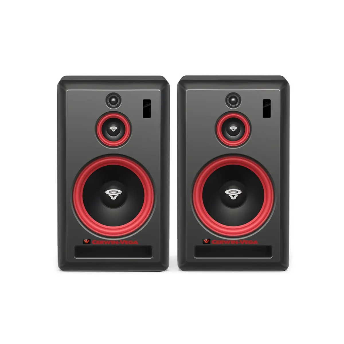 VEGA10SB-PR 10” 3-Way Hub-Sat Studio Monitor Pair - Audiophiles, Smart Tech, Built-In DSP, Easy Wireless, >10 m Range