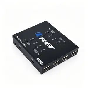 USB 2.0 4x4 Matrix Switch (HKM-404)