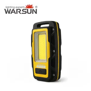 WARSUN 1000-Lumen Magnetic Work Light – 4000mAh Battery, 180° Rotating Hook, 3 Modes, for Car Repair/Emergency