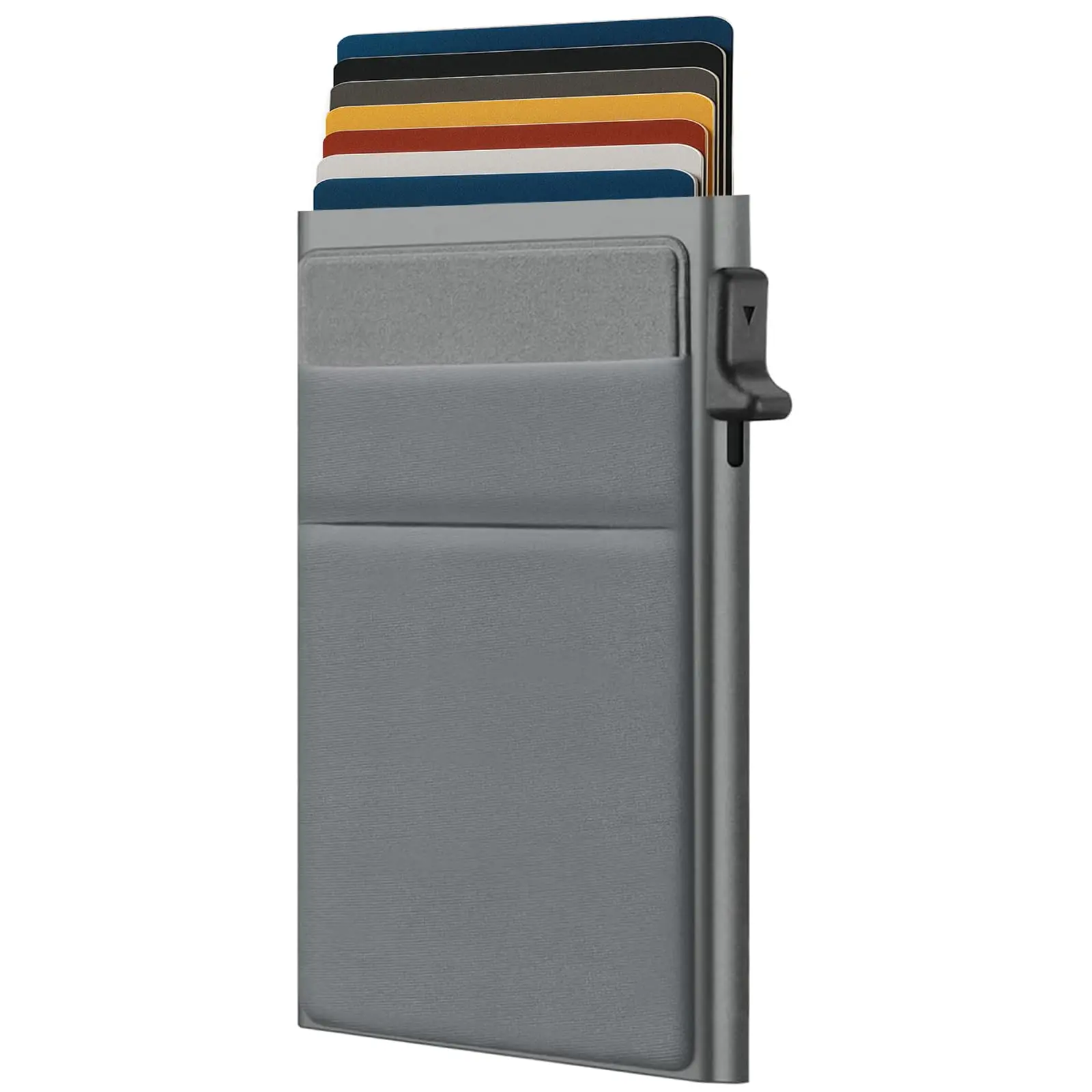 Sleek Men's Minimalist Card Wallet - Slim Portable for Office & Daily Use - Business-Style Multi-Card Carrier - Ideal for Men Seeking a Simple Clean Look