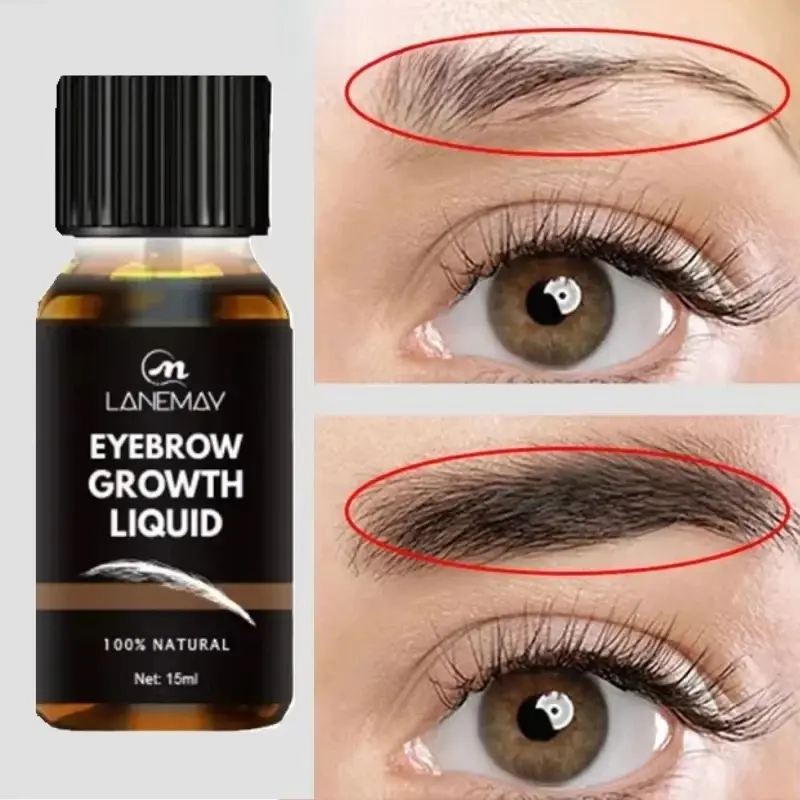 Eyelash Growth Lotion, Eyelash Enhancer, Lash Enhancing Serum, Eyelash Boost Serum, Natural Eyebrow Serum, 3D Volume, No Tweezing Required, Easy Application, for Women & Men, Everyday & Special Occasions