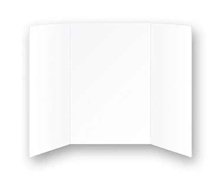 Flipside FLP3004810 Foam Project Boards with Folded Sides, 10-Pk White 36x48 in Foam Board, Office & School Community Project Supplies