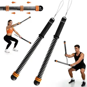 Cordless Battle Ropes 2026 New, Home Gym Weighted Training Rope, Ropeless Fitness Equipment, No-Jump Full-Body Workout, HIIT Strength Cardio Trainer for Men & Women, Portable Exercise Equipment, Festival Gift