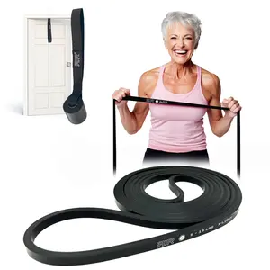 RR H+F Heavy Duty Resistance Band #1 X-LIGHT 5-15 lbs with Door Anchor for Fitness Training