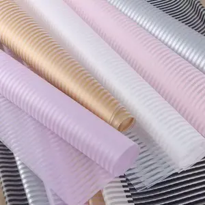 Translucent Vertical Stripes Wrapping Paper