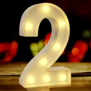 Light Up Numbers 2, Light Up Numbers for Party, Decorative Lights, Sweet Birthday Decorations for Him, Graduation Decorations, Xmas Decor, Decoración de Navidad para Exteriores