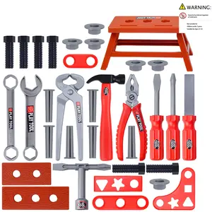 Kids' Realistic Tool Set, 38-Piece Educational Toy Kit with Screwdriver, Perfect Christmas Gift & Party Present for Boys & Girls
