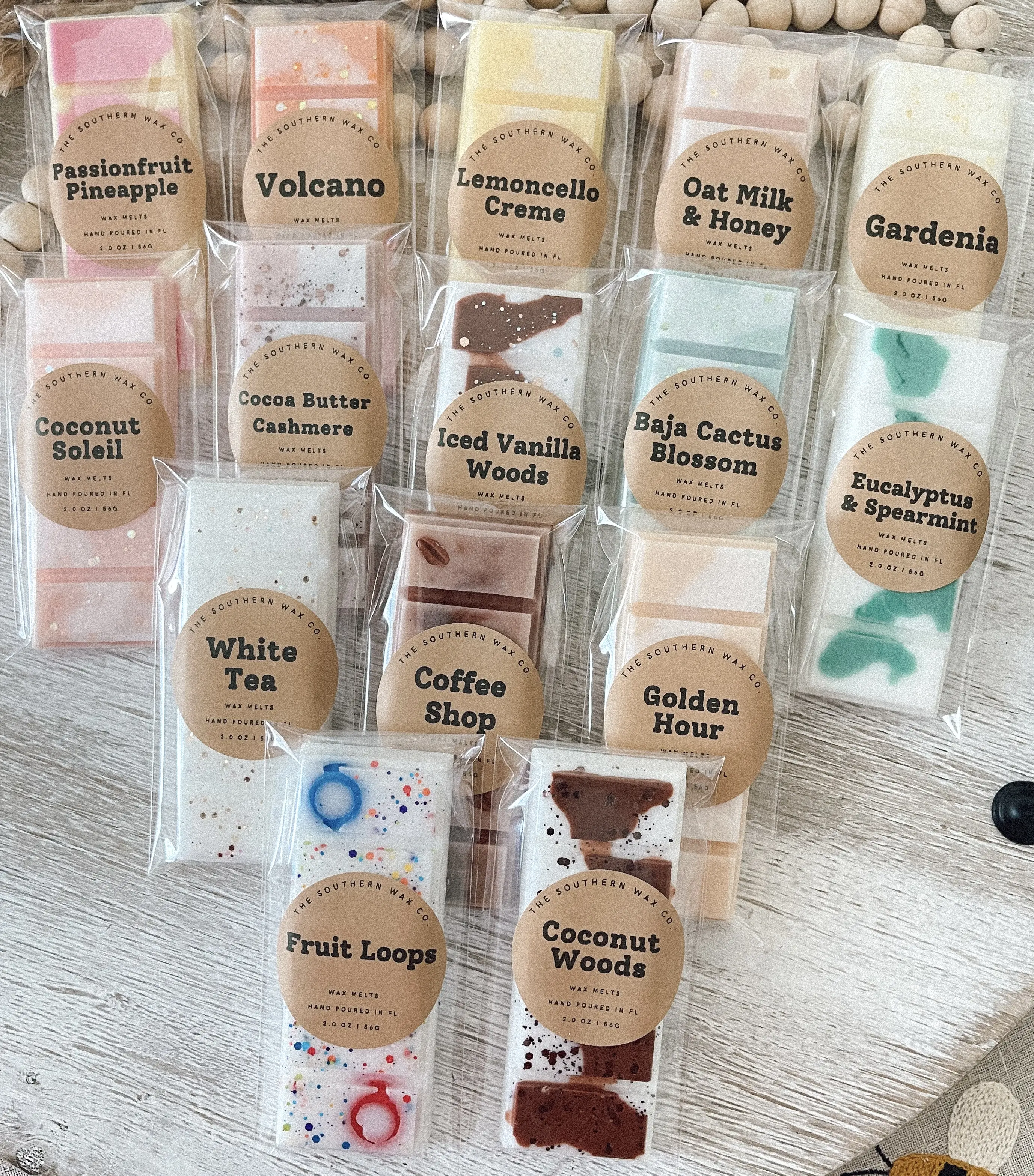 2oz Snap Bar Luxury Wax Melts - 30+ Scents 2oz Snap Bar Luxury Wax Melts - 30+ Scents