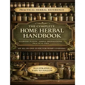 Complete Survival Home Apothecary Guide: Master 600+ Herbal Remedies, Foraging Skills, and Natural Recipes to Boost Health, Build Resilience, and Protect Your Family in Any Emergency | Beginner-Friendly