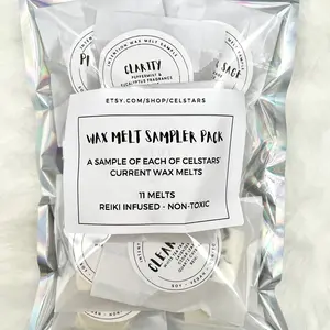 Wax Melt Sampling Variety Pack Intention Wax Melt Sampler