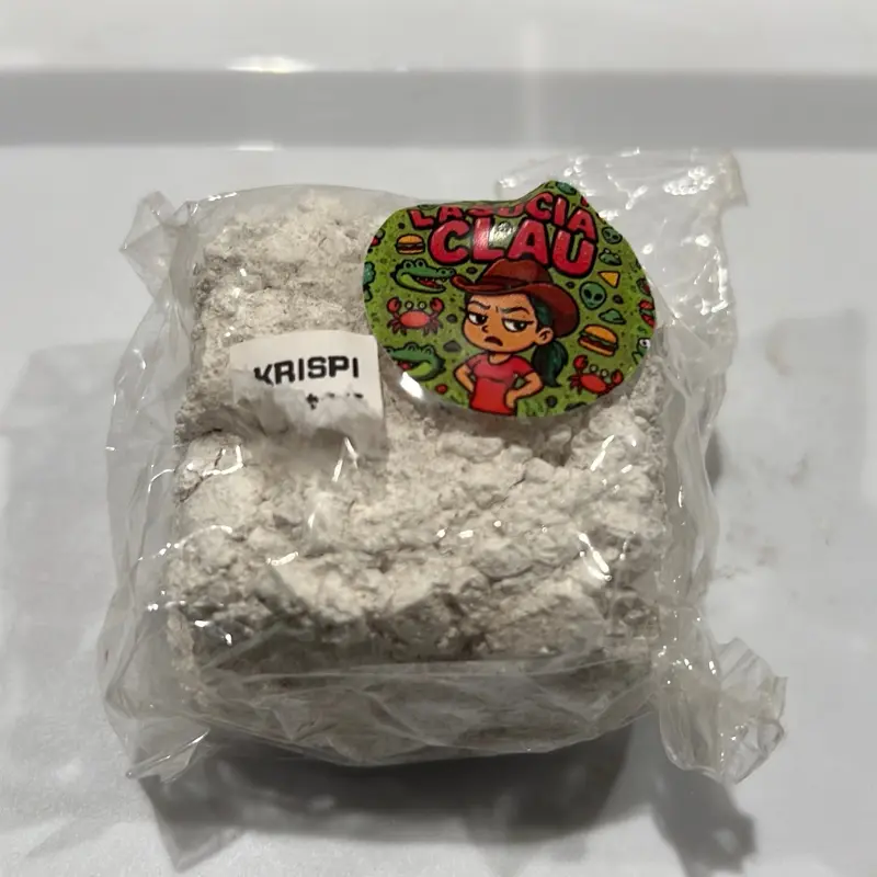 Claudia la Sucia-Krispin White Clay Square with Mixed Kaolines, Made in Mexico
