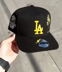 New Era High Quality Snapback Caps MLB Collection – NY Yankees & LA Dodgers Fitted Hat, Durable Cotton Baseball Cap, Flat Brim Gorra, Gorras Urbanas Hombre Mujer, Estilo Callejero, Deportes, Regalo Ideal Fans MLB