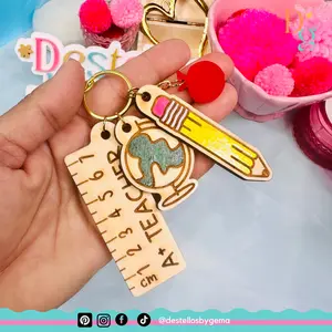 Personalized Teacher Keychains