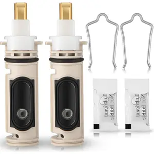 2 Pack 1222 Replacement  Compatible with Moen with Puller, Tub Shower  Replacement Kit Compatible with Posi temp Faucet, Shower Repair Tool