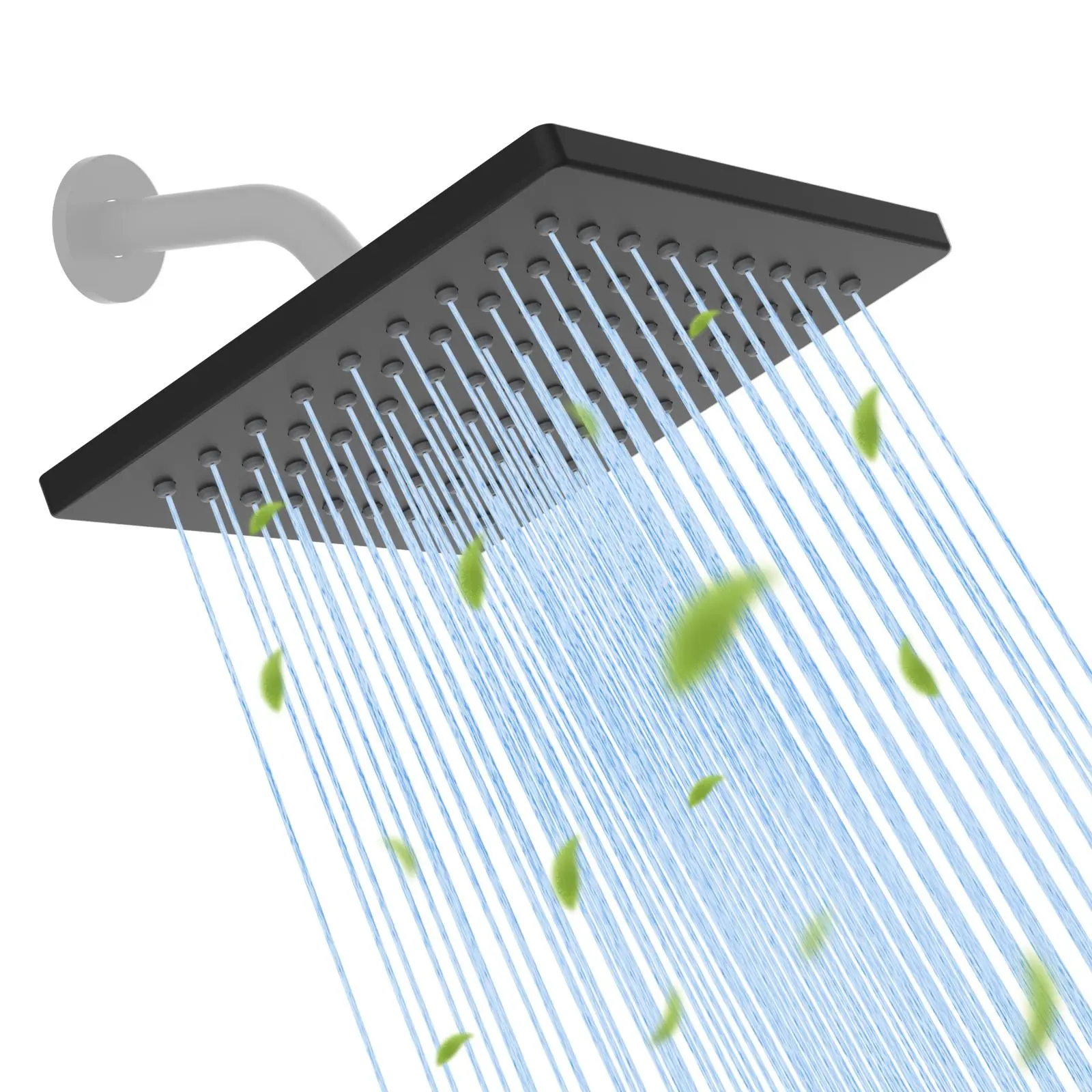 Square 6'' - Matte Black