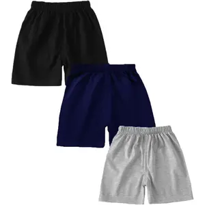 Shorts for Boy Girls Athletic Cotton Shorts Summer Clothes Short Pants 3 Pack 1-5Years