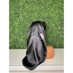 Long Satin Bonnet
