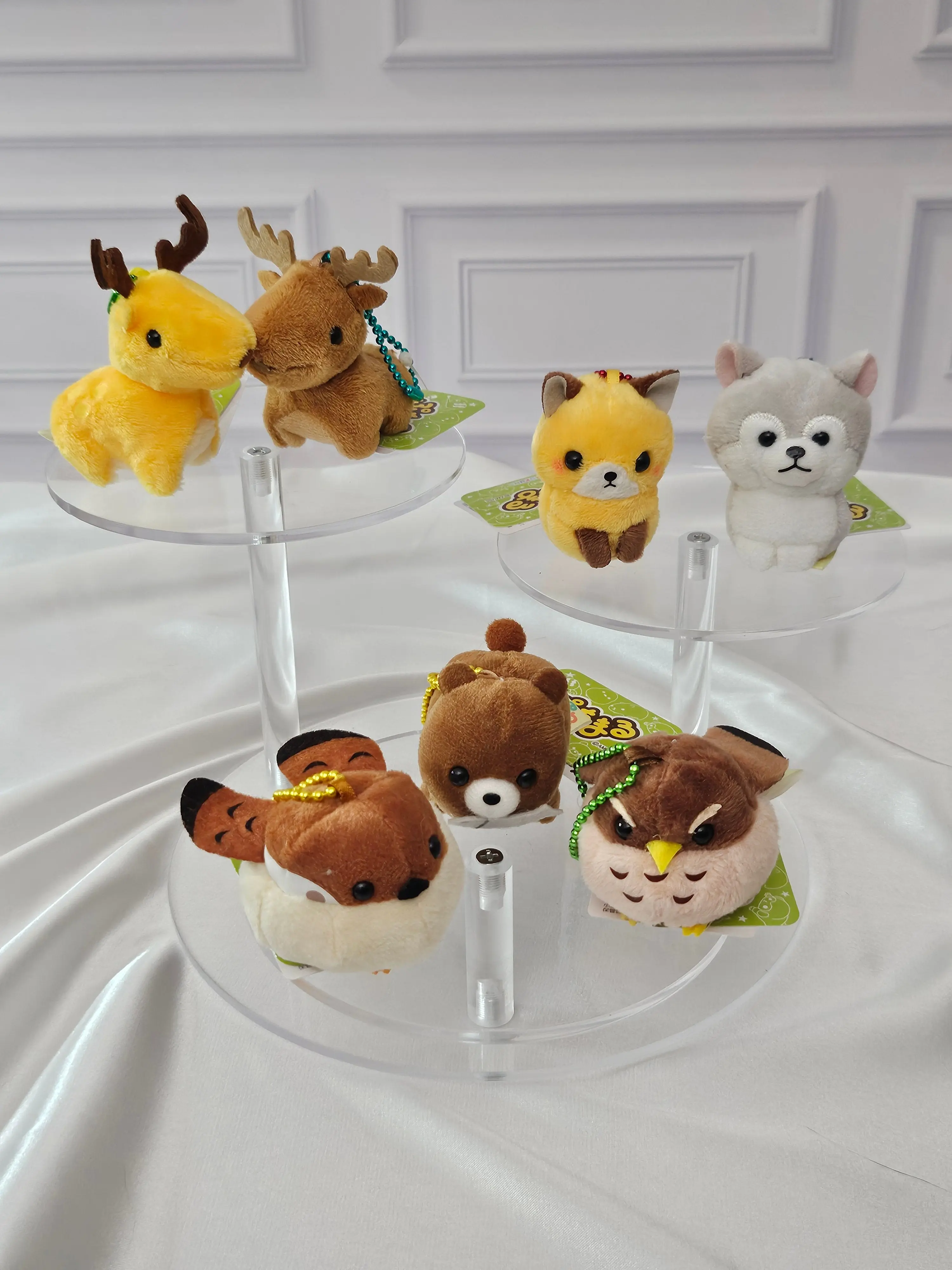 Backyard Animals - Puchimaru - Mini Animal Bean-filled Plush Keychain