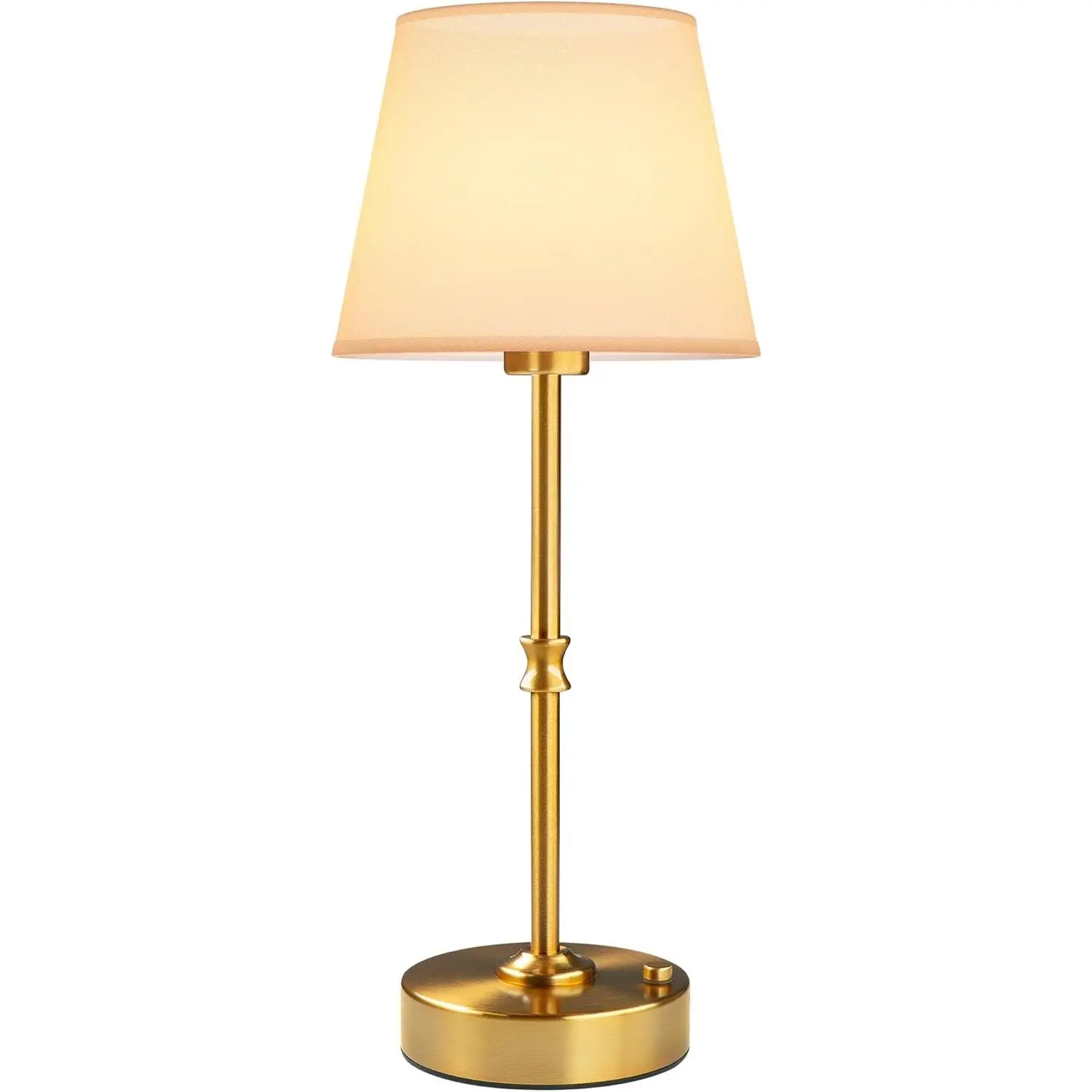 Cordless Table Lamp Rechargeable: Fast Charging & Long Lasting - 2700K Warm Light Vintage Gold Lamps for Women Housewife - Dinning Living Room Bedroom