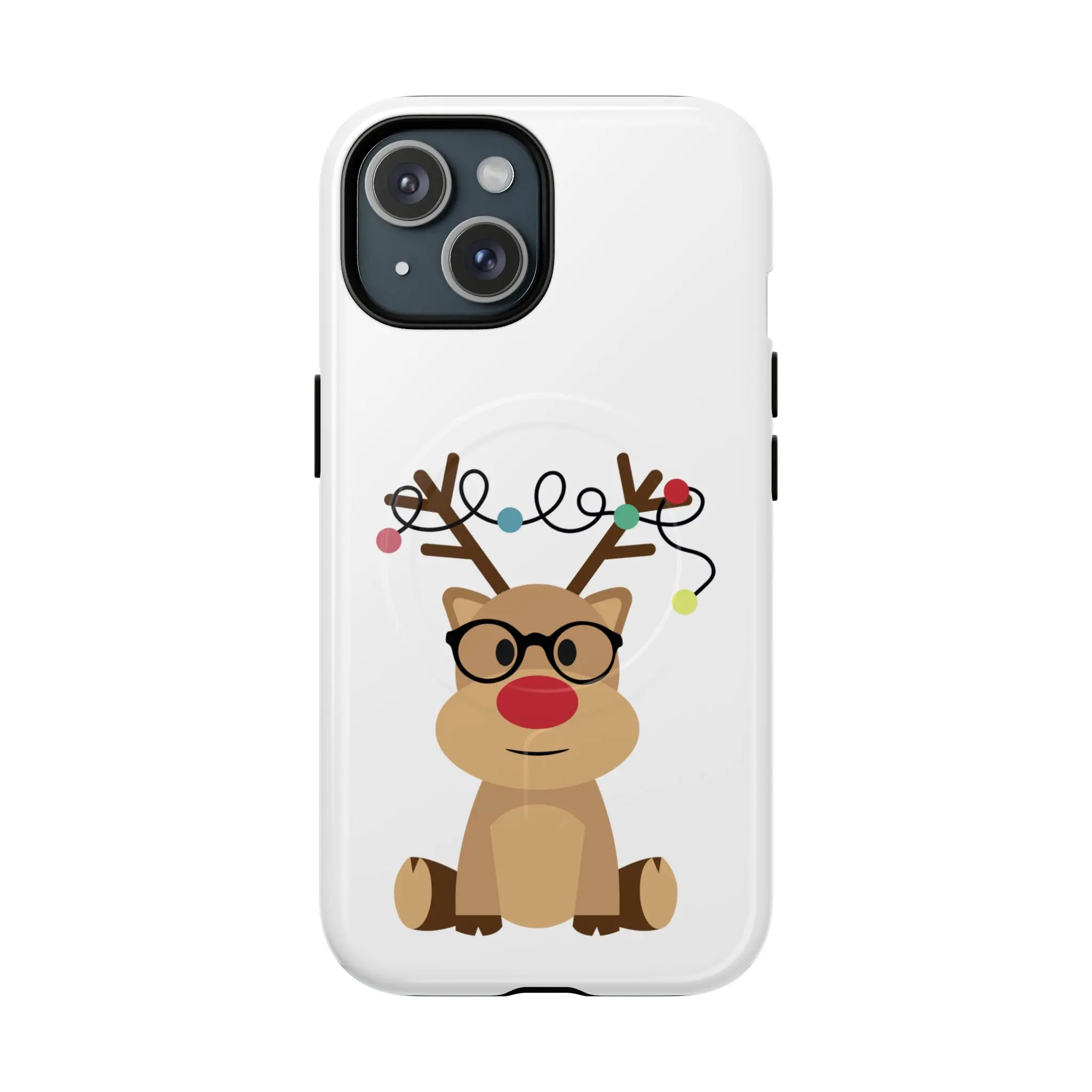 Magnet, Christmas Rudoff Reindeer, Festive Holiday Decor, Cute Fridge Magnets, Xmas Stocking Stuffer