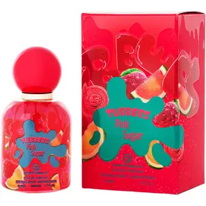 Tubbees Pink Sugar By Grandeur Unisex Eau De Parfum - 1.7 fl oz EDP Perfume Spray, Enchanting Fragrance with Cotton Candy Sweetness