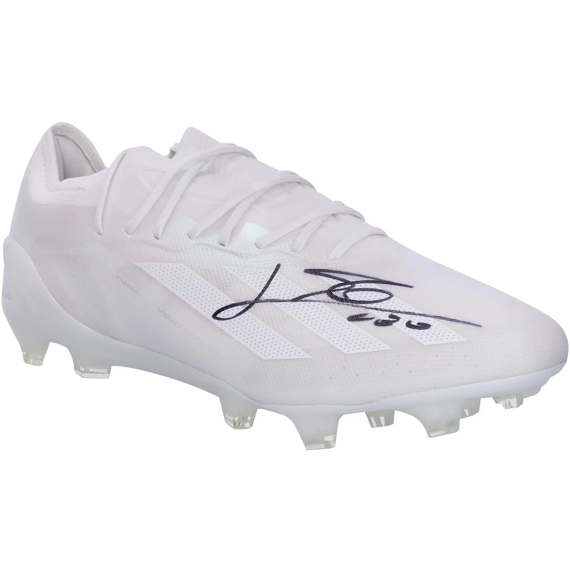 Lionel Messi Inter Miami CF Autographed Adidas X Crazyfast.1 FG White Soccer Cleat - Right Foot - Fanatics Authentic Certified