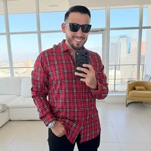 LUCIANO PLAID LONG SLEEVE (FITTED)