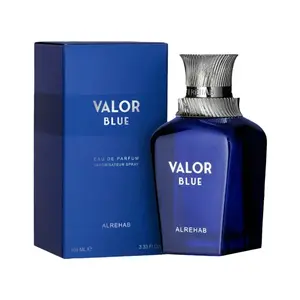 Al Rehab Valor Blue for Men Eau de Parfum Spray, 3.33 Ounce