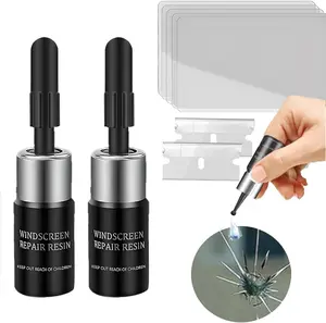 2026 New Windshield Repair Kit, Windshield Chip Repair Kit, Upgrade Car Windshield Crack Repair Kit, Glass Repair Liquid for Cracks and Chips, Cracks Gone Glass Repair Kit All Crack Types