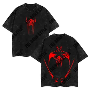 The Dark Style Spidey 2099 - Menswear Gift for movie fans Top Apparel Classic Oversized Seamless Simple Straight Man designer shirts