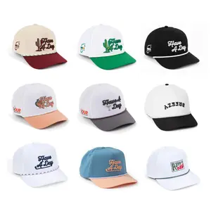 Full Collection Breezy Golf "Have A Day" Retro Rope Hat Series | Limited Edition Tour Championship & WM Phoenix Open Collab | Aesthetic Performance Golf Cap | Multi-Color Summer Essentials | Luxury Golf Gift for Men & Dad