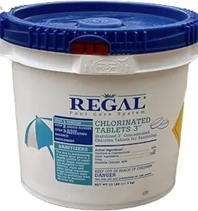 Regal 25lbs Unwrapped 3" Chlorinated Tabs
